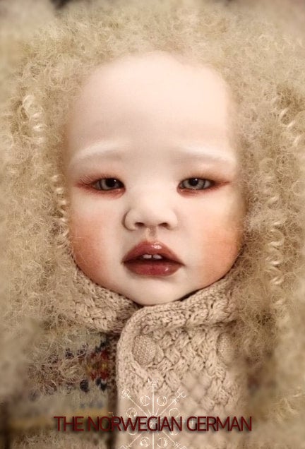 Albino deals reborn baby